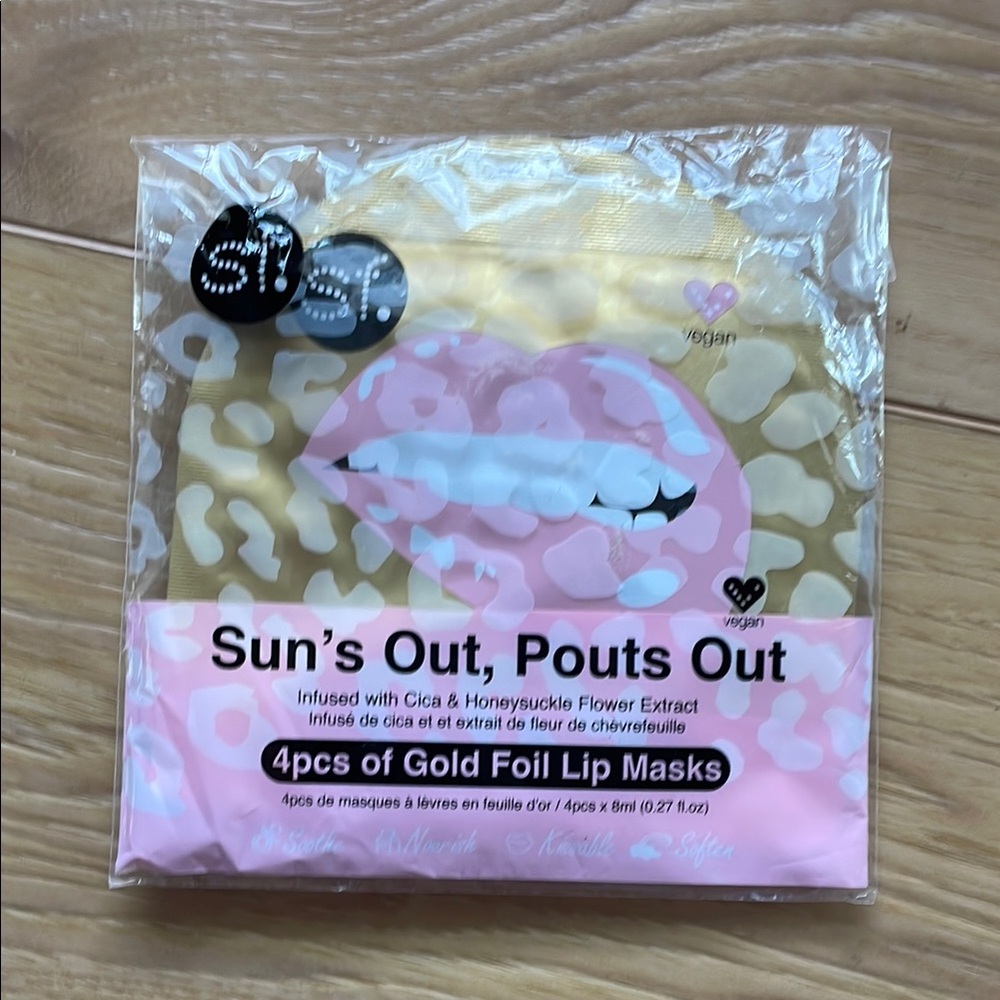 Gold Foil Lip Masks